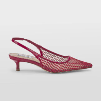STEVE MADDEN DONNA CALZATURE SLINGBACK RETE ROSSO 38 immagine n. 1/5