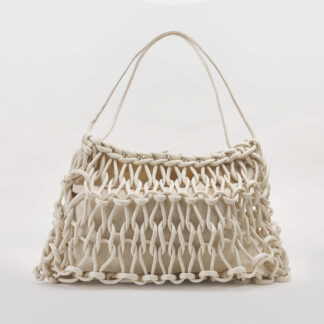 ALIENINA DONNA ACCESSORI BORSA IN COTONE CERATO un immagine n. 1/5