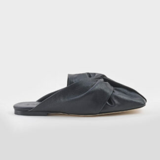 JAM DONNA BALLERINA SLING BACK NODO PELLE NERO 36, 37-2, 38-2, 39, 41-2 immagine n. 1/5