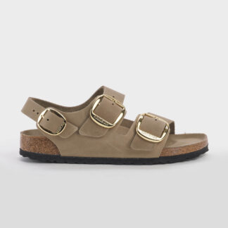 BIRKENSTOCK DONNA CALZATURE SANDALO MILANO TABACCO BROWN 35, 36, 37-2, 38-2, 39, 40-2 immagine n. 1/5
