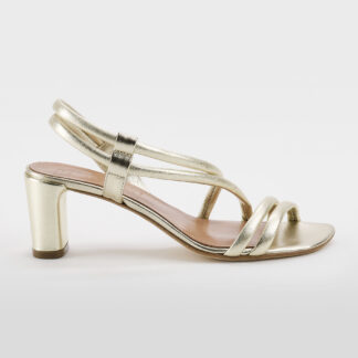 JORGEENAH DONNA CALZATURE SANDALO MIGNON PELLE PLATINO 36, 37-2, 38-2, 38, 39, 40-2 immagine n. 1/5
