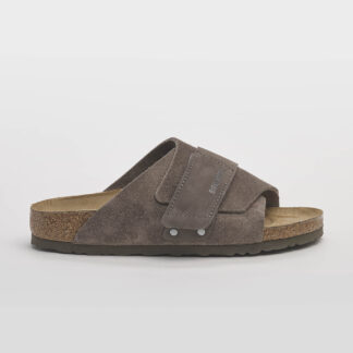 BIRKENSTOCK DONNA CALZATURE KYOTO SUEDE LEATHER & NABUCH CONCRETE GRAY 36, 38-2, 41-2, 42 immagine n. 1/5