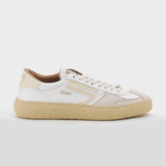 PURAI DONNA CALZATURE SNEAKERS PELLE BAINCO BURRO 36, 37-2, 38-2, 40-2, 41-2, 44-2 immagine n. 1/5