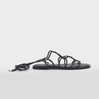 STEVE MADDEN DONNA CALZATURE SANDALO GLADIATORE PELLE NERO 35-2, 36, 37-2, 37, 38-2, 38, 40-2, 41-2 immagine n. 1/5