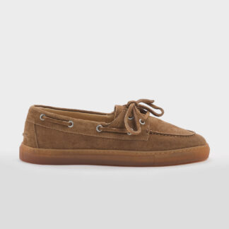 COPENHAGEN DONNA CALZATURE MOCASSINO BARCA CAMOSCIO CUOIO 36, 37-2, 39, 40-2, 41-2 immagine n. 1/5