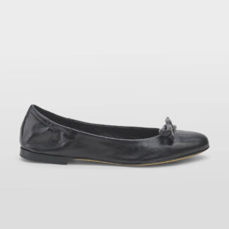 POMME D'OR DONNA BALLERINA BALLERINA FIOCCCO NAPPA NERO 36, 37-2, 37, 38-2, 38 immagine n. 1/5