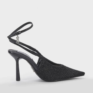 STEVE MADDEN DONNA CALZATURE SLING BACK UNCINETTO NERO 36, 37-2, 37, 38-2, 40-2 immagine n. 1/5
