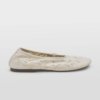ALOHAS DONNA BALLERINA BALLERINA CROCHET PANNA 39 immagine n. 1/5