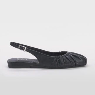 ASH DONNA BALLERINA CHANEL ARRICCIATO NAPPA NERO 36, 37-2, 38-2, 39, 40-2, 41-2 immagine n. 1/5