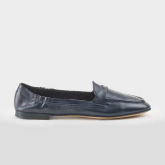 POMME D'OR DONNA CALZATURE MOCASSINO PELLE BLU NAVY 37-2, 38-2, 40-2, 41-2 immagine n. 1/5