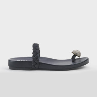 BIBI LOU DONNA CALZATURE INFRADITO NERO SWAROVSKY 36, 37-2, 38-2, 39, 40-2, 41-2 immagine n. 1/5