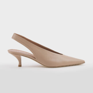 LELLA BALDI DONNA CALZATURE SLINGBACK PELLE CARNE 38-2, 39, 40-2, 41-2 immagine n. 1/5