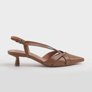 BIBI LOU DONNA CALZATURE CHANEL PELLE CUOIO 36, 37-2, 38-2, 39, 40-2 immagine n. 1/5