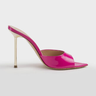 NINALILOU DONNA CALZATURE CIABATTA VERNICE FUXIA 36, 37-2, 38-2, 39, 40-2 immagine n. 1/5