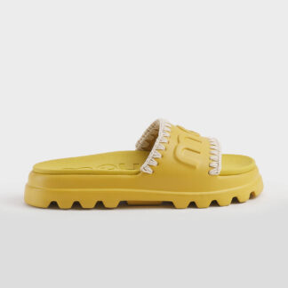 MOU DONNA CALZATURE CIABATTA GOMMA GIALLO 36, 37-2, 39, 40-2, 41-2 immagine n. 1/5