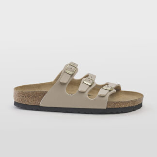 BIRKENSTOCK UNISEX CALZATURE CIABATTA FLORIDA 3 FASCE SABBIA 36, 37-2, 38-2, 40-2 immagine n. 1/5