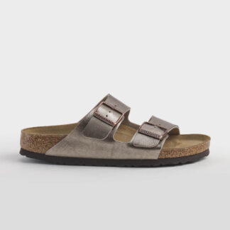 BIRKENSTOCK UNISEX CALZATURE ARIZONA TAUPE METAL 35, 36, 37-2, 38-2, 39, 40-2, 41-2, 42 immagine n. 1/5