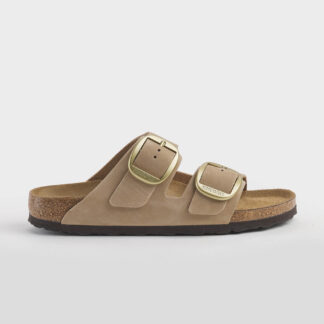 BIRKENSTOCK DONNA CALZATURE ARIZONA BIG BUCKLE NABUCK SANDCASTLE 35, 36, 37-2, 40-2 immagine n. 1/5