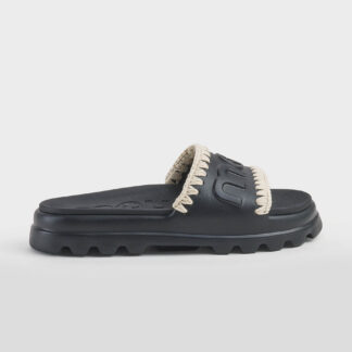 MOU DONNA CALZATURE CIABATTA GOMMA NERO 38-2, 39, 40-2, 41-2 immagine n. 1/5