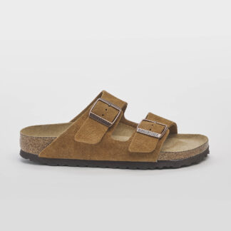 BIRKENSTOCK UNISEX CALZATURE ARIZONA SUEDE LEATHER MINK 35, 36, 38-2, 40-2, 41-2, 42, 43, 44-2, 45 immagine n. 1/5
