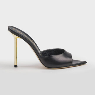 NINALILOU DONNA CALZATURE CIABATTA PELLE NERO 36, 37-2, 38-2, 39, 40-2 immagine n. 1/5