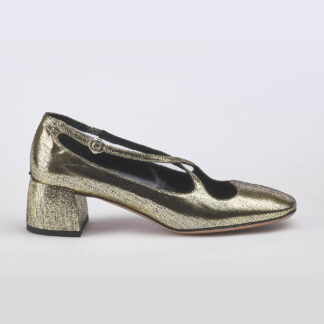 A.BOCCA DONNA CALZATURE MARY JANE PELLE ORO 36, 38 immagine n. 1/5