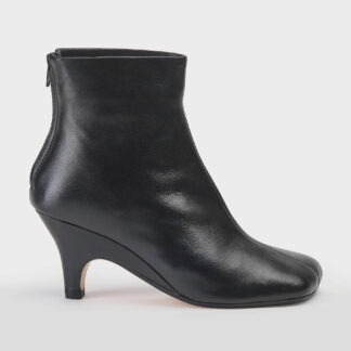 JAM DONNA CALZATURE STIVALETTO ZIP PELLE NERO 36, 37-2, 38-2, 39, 40-2 immagine n. 1/5