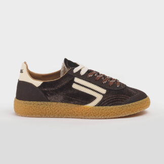 PURAI DONNA CALZATURE SNEAKERS VELLUTO CACAO 36, 38-2, 39, 40-2, 41-2 immagine n. 1/5