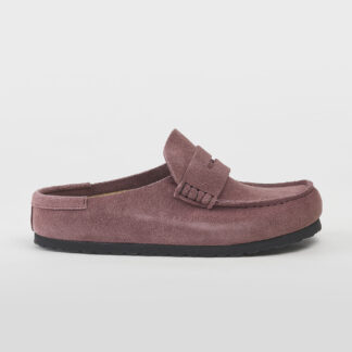 BIRKENSTOCK UNISEX CALZATURE SABOT NAPLES SUEDE ROSA 36, 38-2, 39, 40-2, 41-2, 42 immagine n. 1/5
