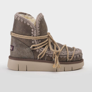 MOU DONNA CALZATURE STIVALETTO LACCIO MONTONE MORO 37-2, 38-2, 39, 40-2, 41-2 immagine n. 1/5