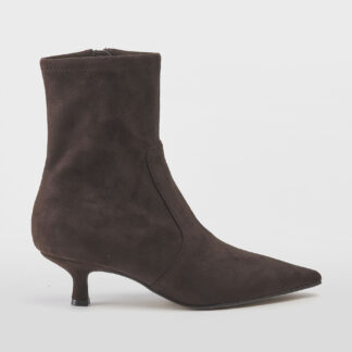 STEVE MADDEN DONNA CALZATURE STIVALETTO STRETCH CAMOSCIO CHOCOLATE 36, 37-2, 37, 38-2, 38, 39, 40-2 immagine n. 1/5