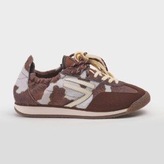 PURAI DONNA CALZATURE SNEAKERS CAVALLINO BIANCO MORO 36, 37-2, 38-2, 39, 40-2, 41-2 immagine n. 1/5