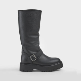 COPENHAGEN DONNA CALZATURE BIKER IN PELLE NERO 36, 37-2, 38-2, 39, 40-2 immagine n. 1/5