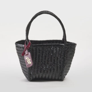 VIPERA DONNA BORSA RUBY IN PELLE INTRECCIATA CHOCO un immagine n. 1/5