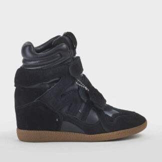 STEVE MADDEN DONNA CALZATURE SNEAKERS ZEPPA CAMOSCIO NERO 36, 37-2, 37, 38-2, 38, 40-2 immagine n. 1/5