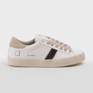 D.A.T.E DONNA CALZATURE SNEAKERS PELLE BIANCO 36, 37-2, 38-2, 39, 40-2, 41-2 immagine n. 1/5