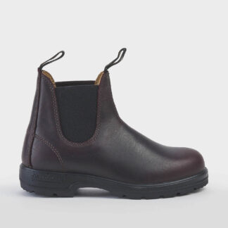 BLUNDSTONE UNISEX BEATLES CHELSEA BOOTS IN PELLE BORDO' 3-2, 4, 4-2, 5-2, 5, 6, 6-2, 7 immagine n. 1/5