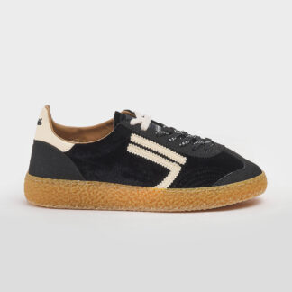 PURAI DONNA CALZATURE SNEAKERS VELLUTO NERO 36, 37-2, 38-2, 39, 40-2, 41-2 immagine n. 1/5