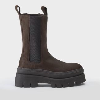 COPENHAGEN DONNA CALZATURE BEATLES 3/4 CAMOSCIO CHOCOLATE 36, 37-2, 38-2, 39, 40-2, 41-2 immagine n. 1/5