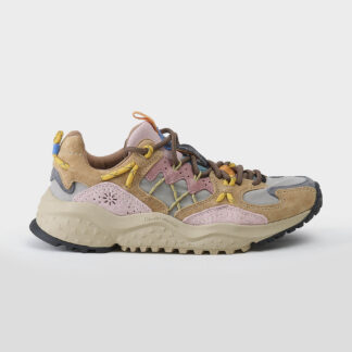FLOWER MOUNTAIN UOMO CALZATURE SNEAKERS RUNNING COGNAC TAUPE PINK 36, 37-2, 38-2, 39, 40-2, 41-2 immagine n. 1/5