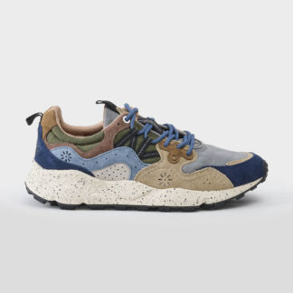 FLOWER MOUNTAIN UOMO CALZATURE SNEAKERS RUNNING NAVY AZZURRO TORTORA 40-2, 41-2, 42, 43, 44-2, 45, 46 immagine n. 1/5