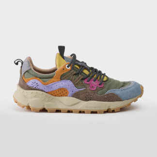 FLOWER MOUNTAIN DONNA CALZATURE SNEAKERS RUNNING LILLA ORANGE AVIO 36, 37-2, 38-2, 39 immagine n. 1/5