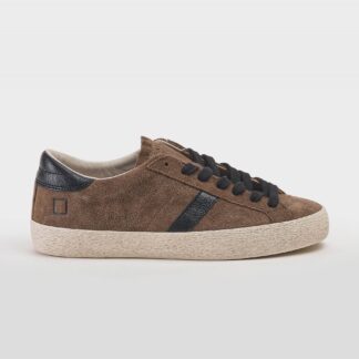 D.A.T.E DONNA CALZATURE SNEAKERS CAMOSCIO MARRONE 36, 37-2, 38-2, 39, 40-2, 41-2 immagine n. 1/5