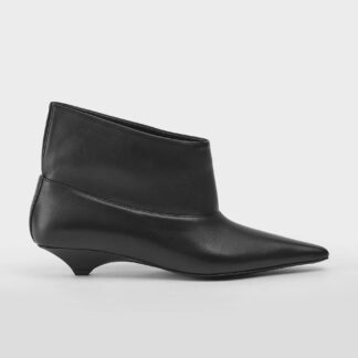 VIC MATIE' DONNA CALZATURE ANKLE BOOT PELLE NERO 36, 37-2, 38-2, 39, 40-2 immagine n. 1/5
