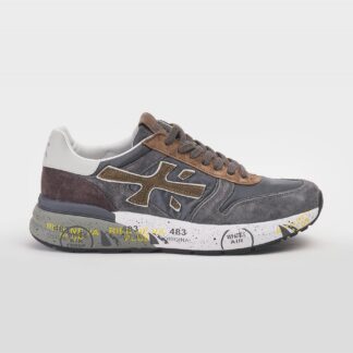 PREMIATA UOMO CALZATURE SNEAKERS MICK CAMOSCIO FUMO 40-2, 41-2, 42, 43, 44-2, 45, 46 immagine n. 1/5