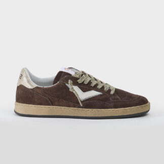4B12 DONNA CALZATURE SNEAKERS CAMOSCIO MORO 36, 37-2, 38-2, 39, 40-2, 41-2 immagine n. 1/5