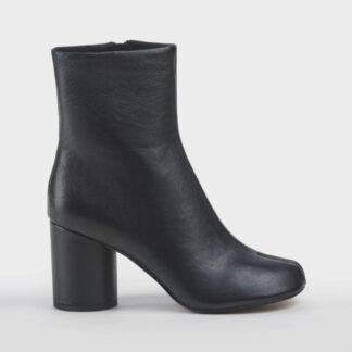 STEVE MADDEN DONNA CALZATURE STIVALETTO TABI IN PELLE NERO 36, 37-2, 37, 38-2, 38, 40-2 immagine n. 1/5