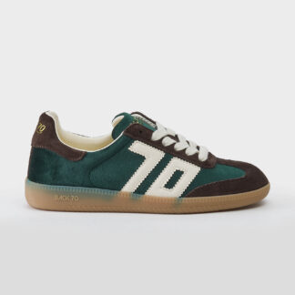 BACK 70 DONNA CALZATURE SNEAKERS CAMOSCIO FORESTA 36, 37-2, 38-2, 39, 40-2, 41-2 immagine n. 1/5